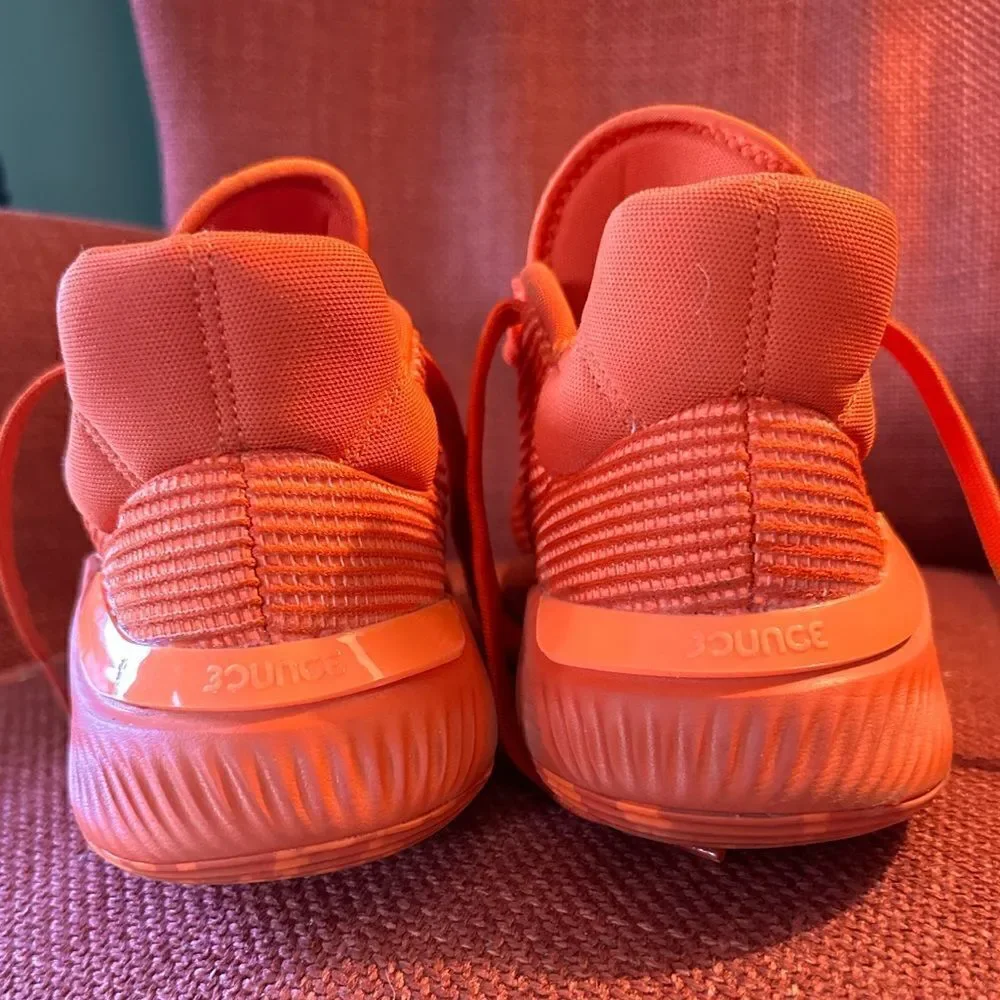 Adidas EUC Orange Basketball Sneakers